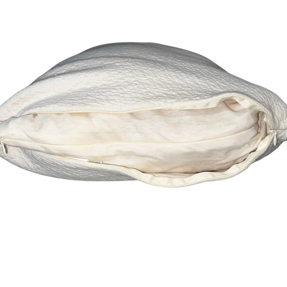 Avocado Green Pillow- Adjustable Organic Bed Pillows - Picture 6 of 8